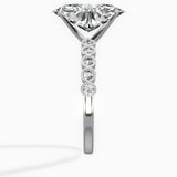 Bezel Vintage Style Engagement Ring - The Better Diamonds
