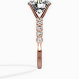 Bezel Vintage Style Engagement Ring - The Better Diamonds