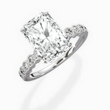 Bezel Vintage Style Engagement Ring - The Better Diamonds