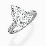 Bezel Vintage Style Engagement Ring - The Better Diamonds