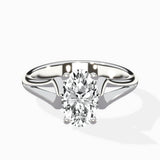 Cathedral Arch Solitaire Ring Engagement Ring - The Better Diamonds