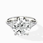 Cathedral Arch Solitaire Ring Engagement Ring - The Better Diamonds