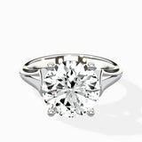Cathedral Arch Solitaire Ring Engagement Ring - The Better Diamonds
