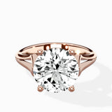 Cathedral Arch Solitaire Ring Engagement Ring - The Better Diamonds