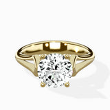 Cathedral Arch Solitaire Ring Engagement Ring - The Better Diamonds