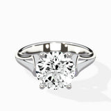 Cathedral Arch Solitaire Ring Engagement Ring - The Better Diamonds
