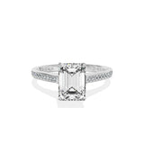 Channel Set Solitaire Engagement Ring