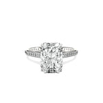 Channel Set Solitaire Engagement Ring - The Better Diamonds