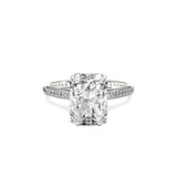 Channel Set Solitaire Engagement Ring - The Better Diamonds