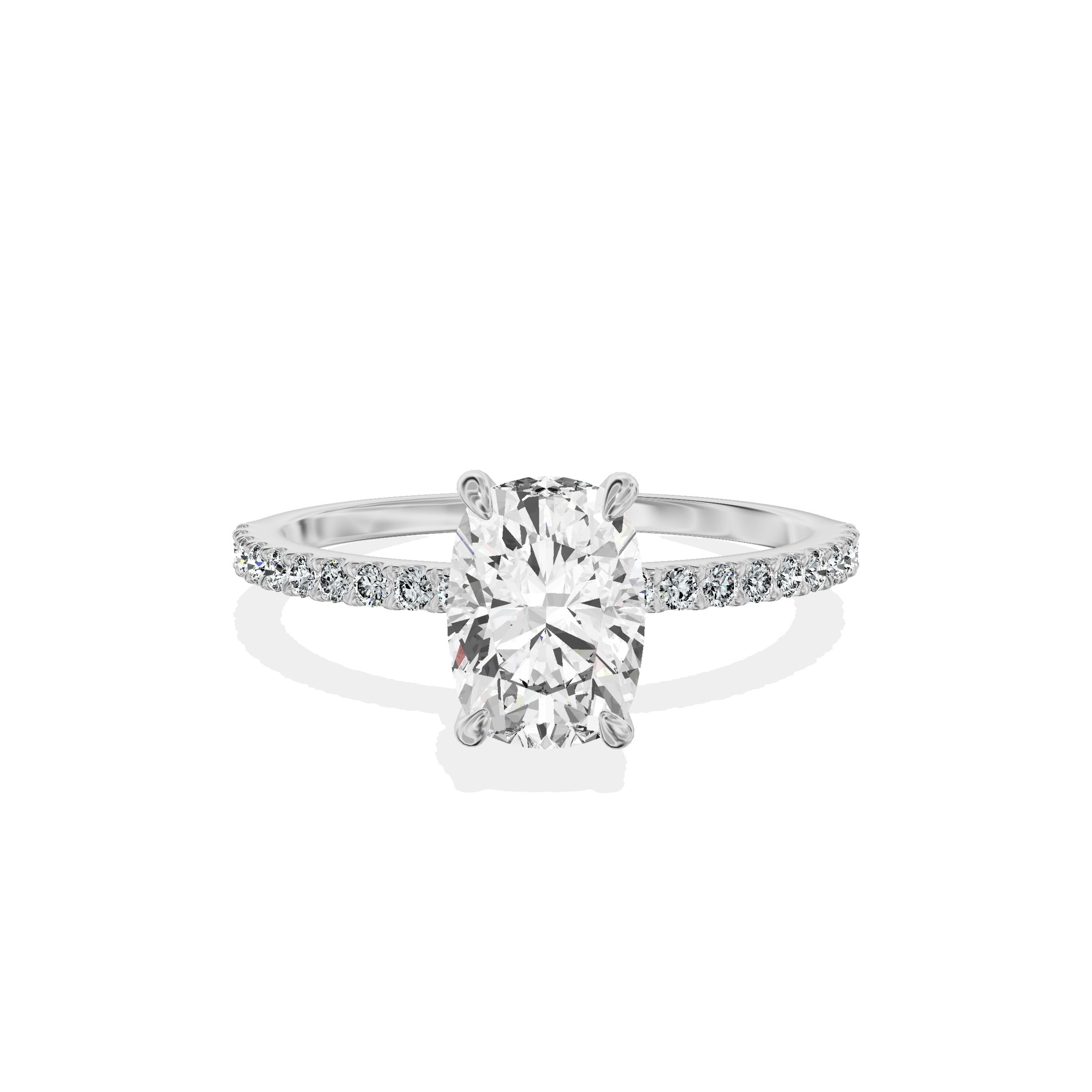 Fortuna Solitaire Engagement Ring