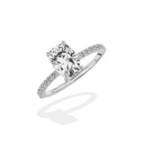 Fortuna Solitaire Engagement Ring