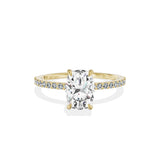 Fortuna Solitaire Engagement Ring