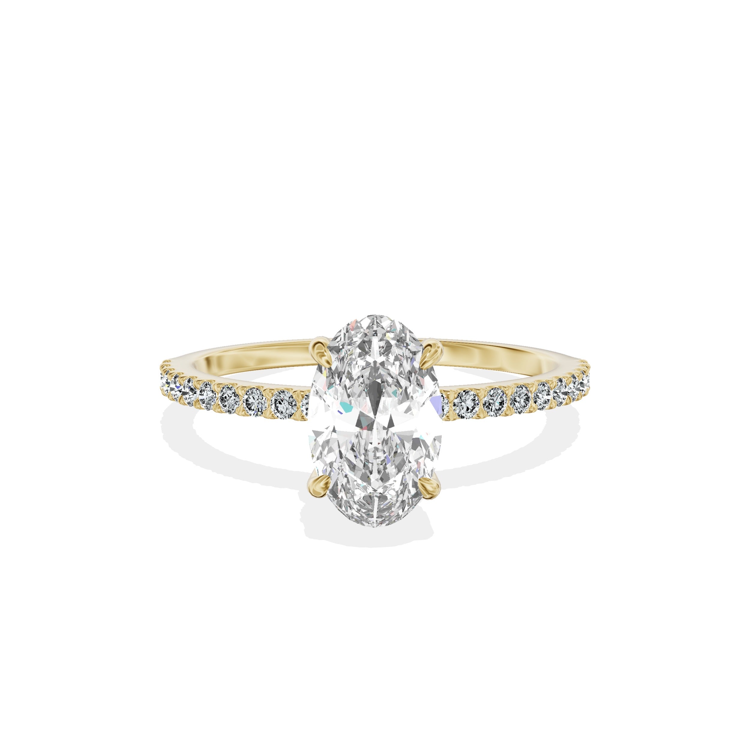 Fortuna Solitaire Engagement Ring