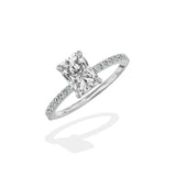 Fortuna Solitaire Engagement Ring