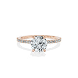 Fortuna Solitaire Engagement Ring