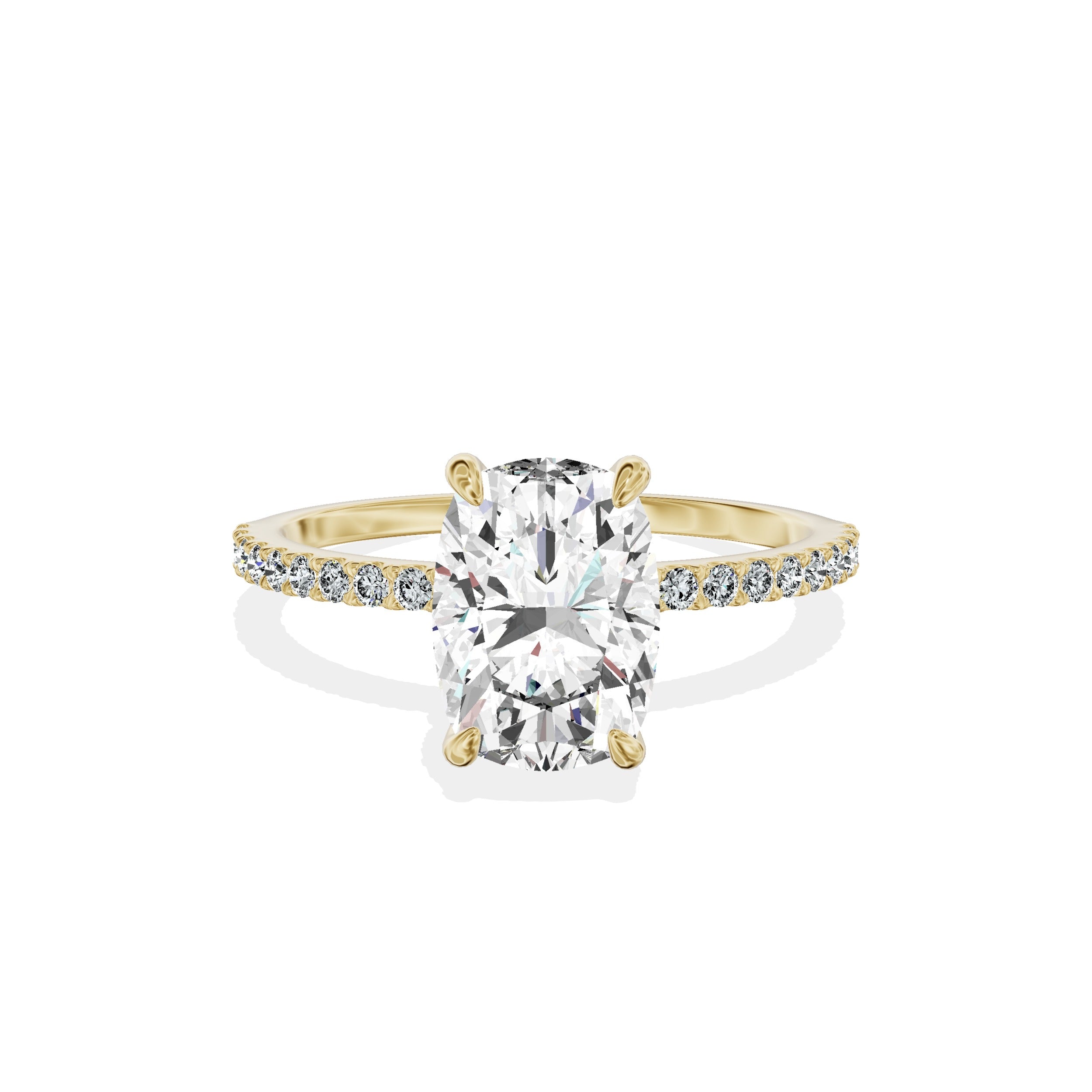 Fortuna Solitaire Engagement Ring