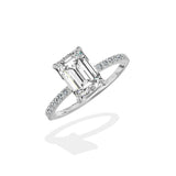 Fortuna Solitaire Engagement Ring