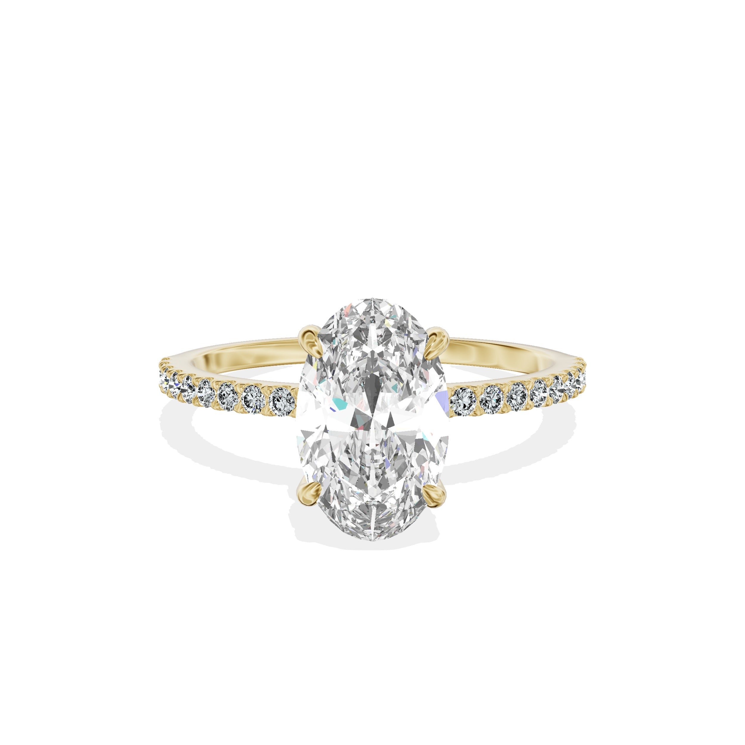 Fortuna Solitaire Engagement Ring