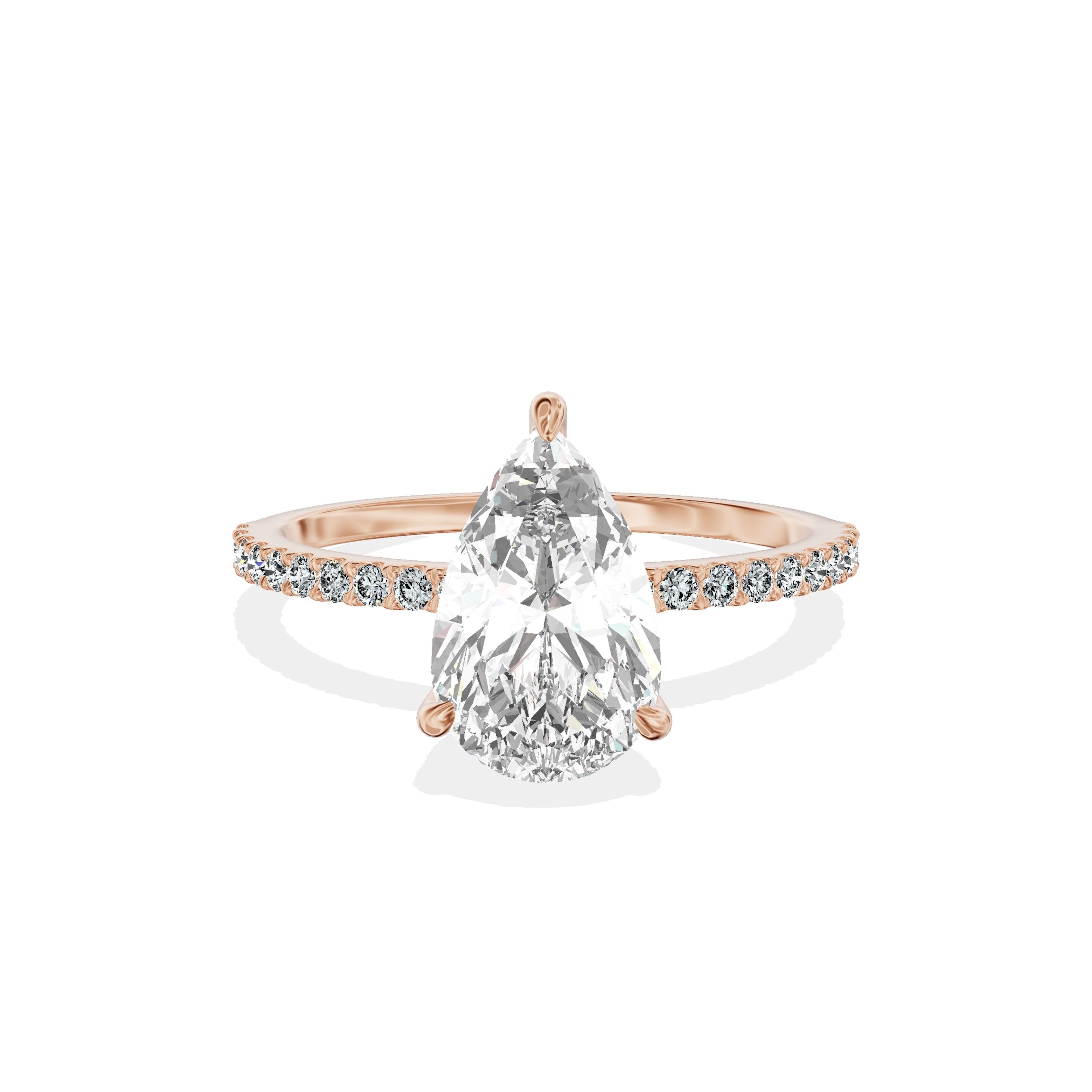 Fortuna Solitaire Engagement Ring