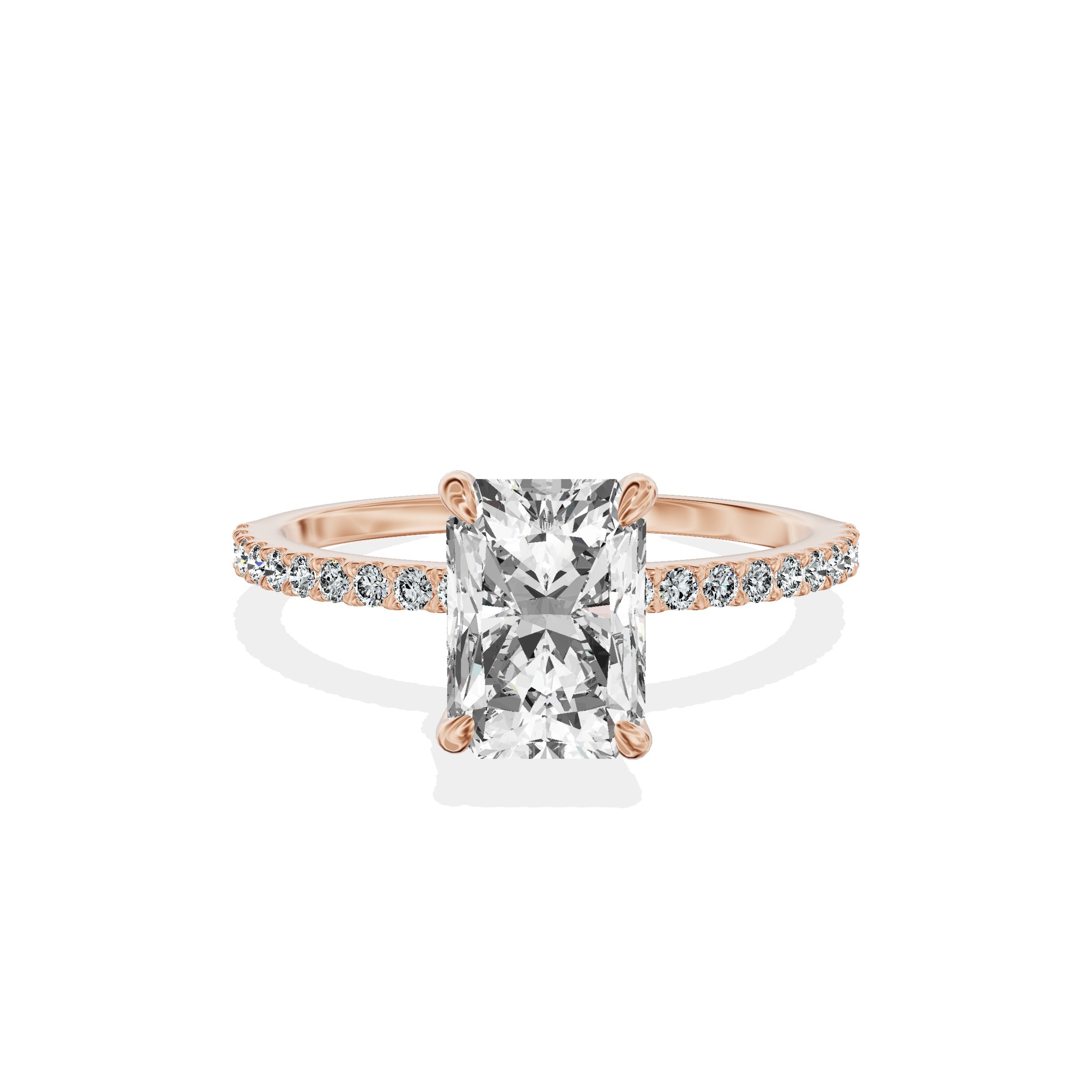 Fortuna Solitaire Engagement Ring