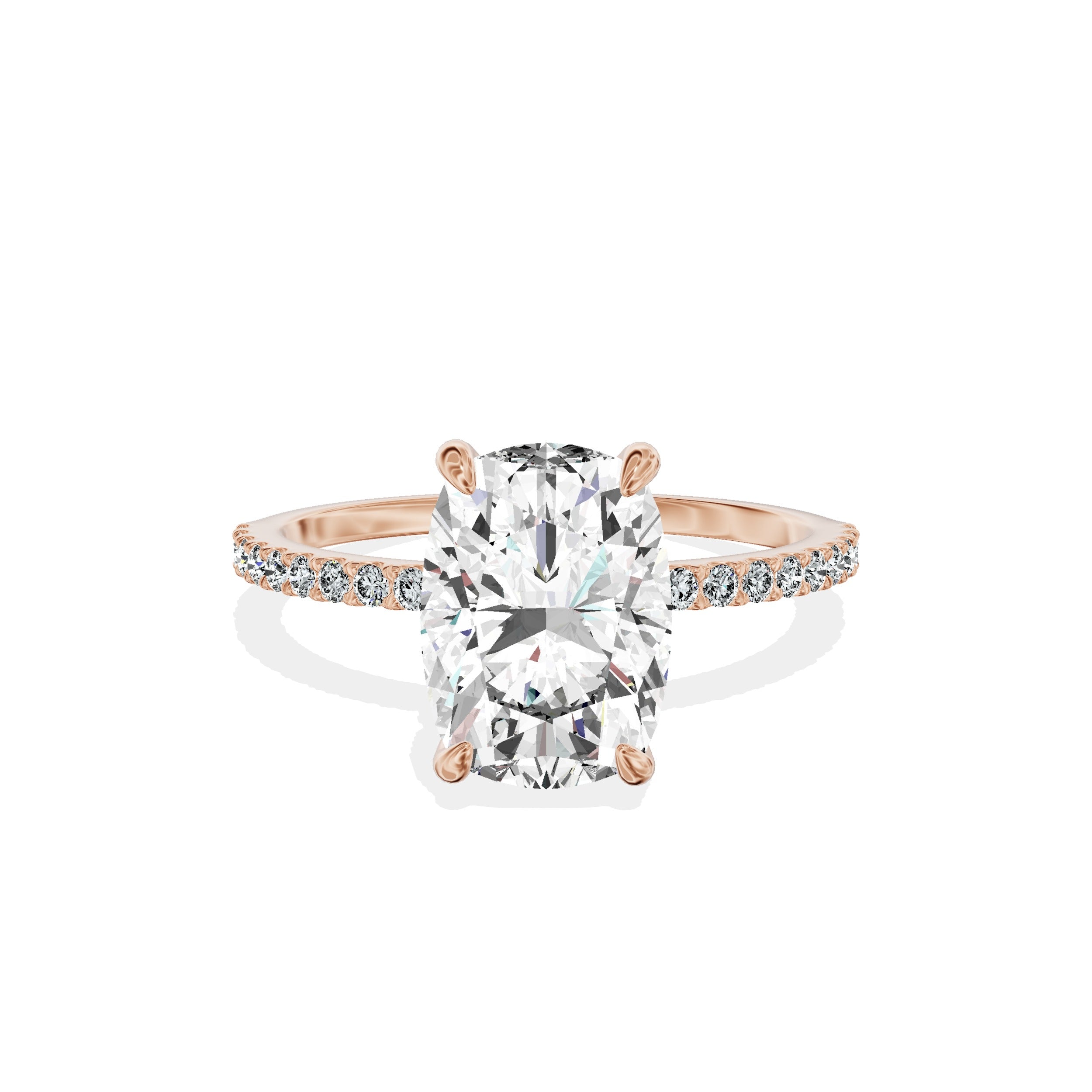 Fortuna Solitaire Engagement Ring