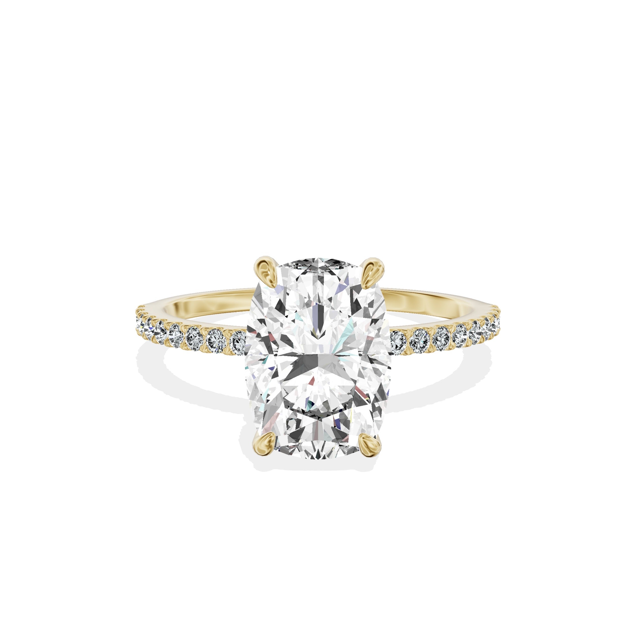 Fortuna Solitaire Engagement Ring