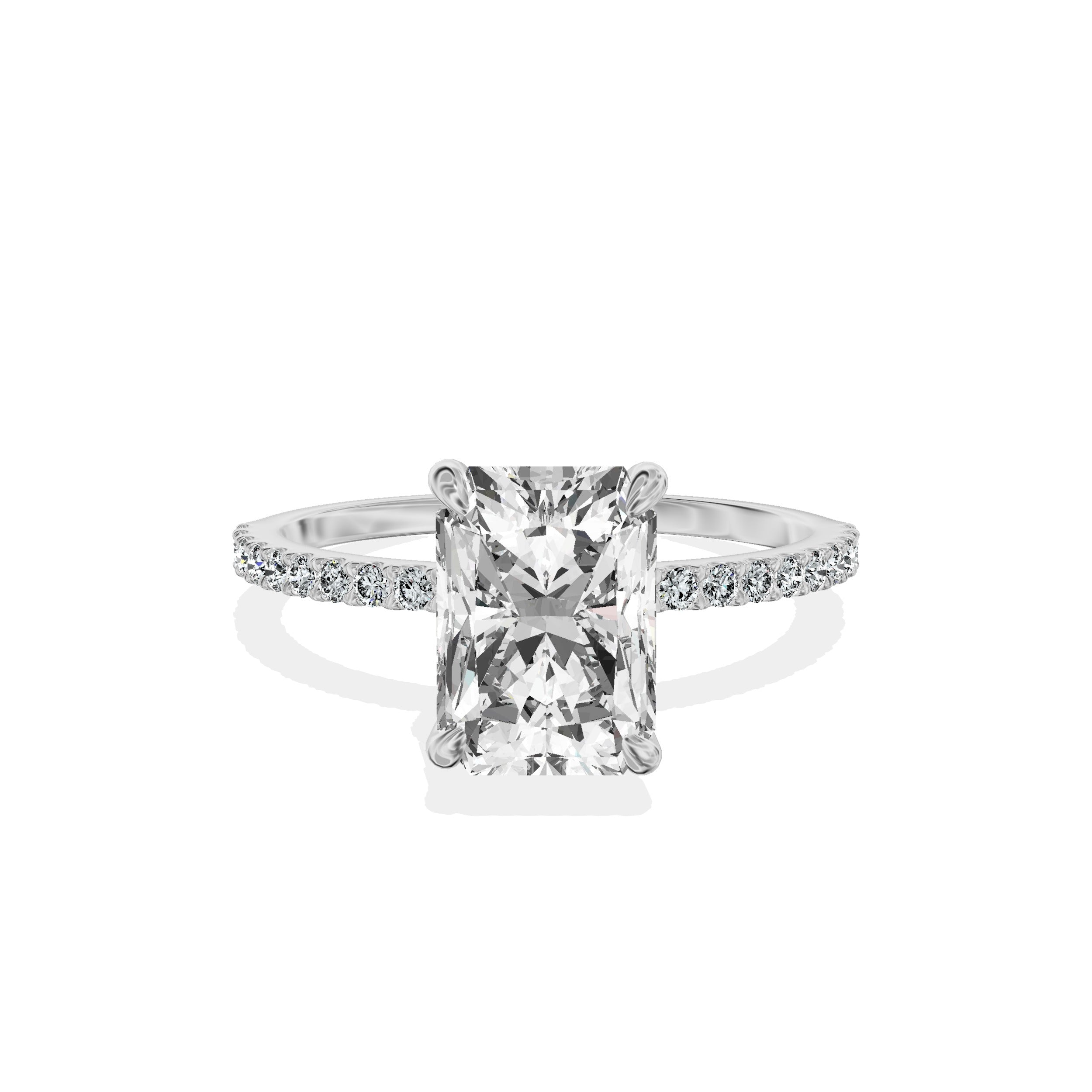 Fortuna Solitaire Engagement Ring