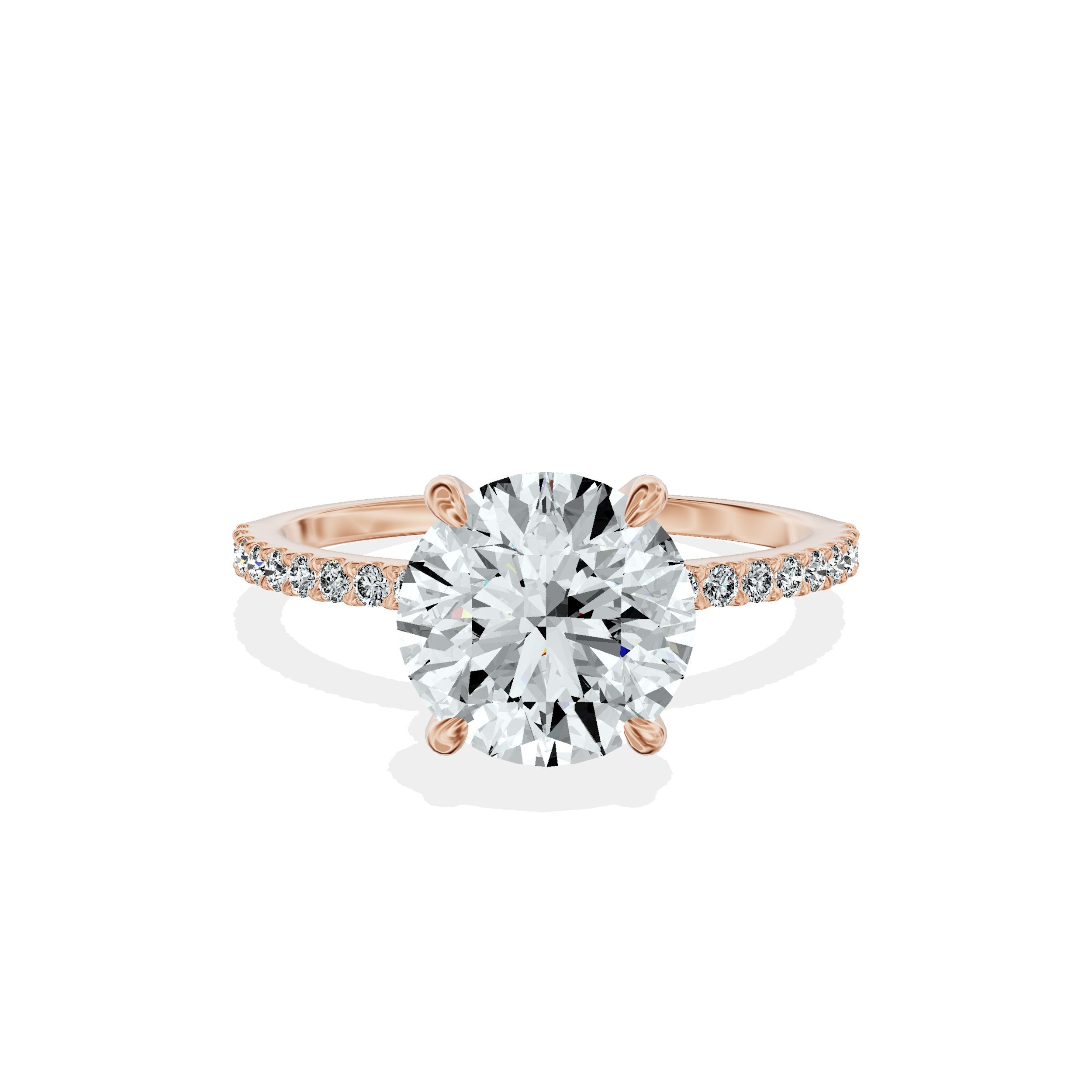 Fortuna Solitaire Engagement Ring