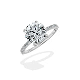 Fortuna Solitaire Engagement Ring