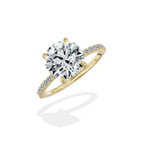 Fortuna Solitaire Engagement Ring