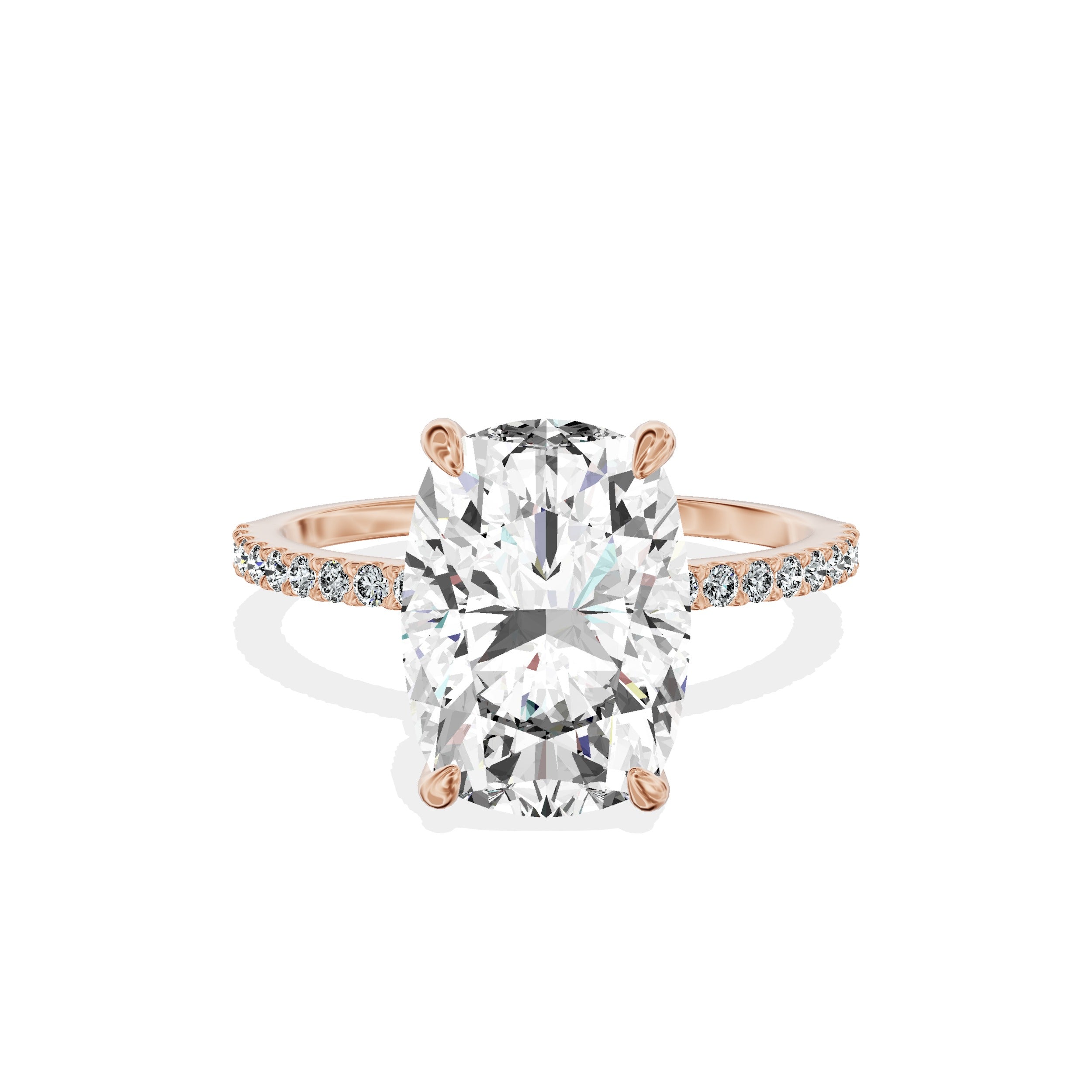 Fortuna Solitaire Engagement Ring