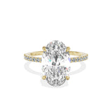 Fortuna Solitaire Engagement Ring