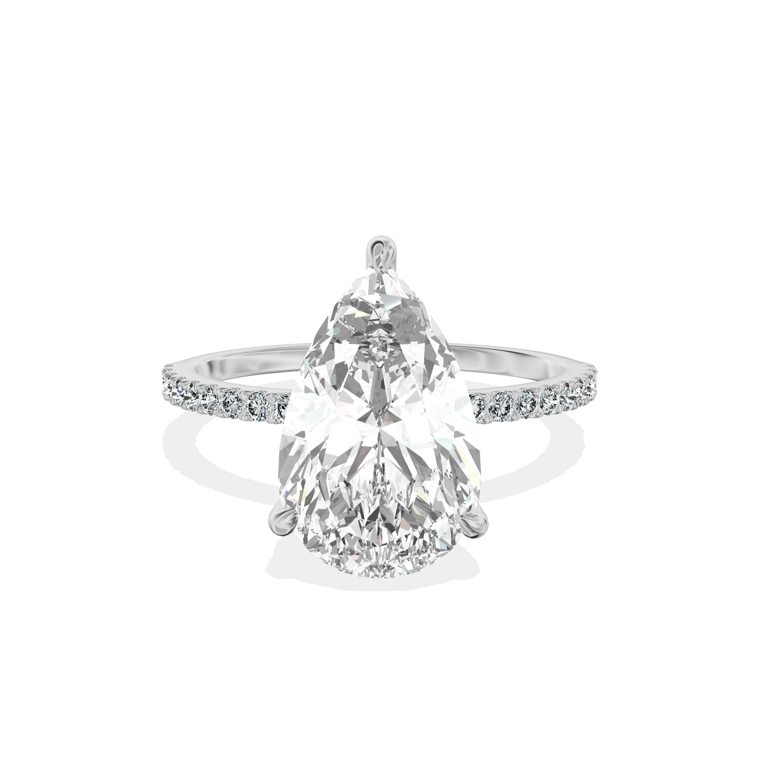 Fortuna Solitaire Engagement Ring