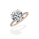 Fortuna Solitaire Engagement Ring