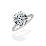 Fortuna Solitaire Engagement Ring