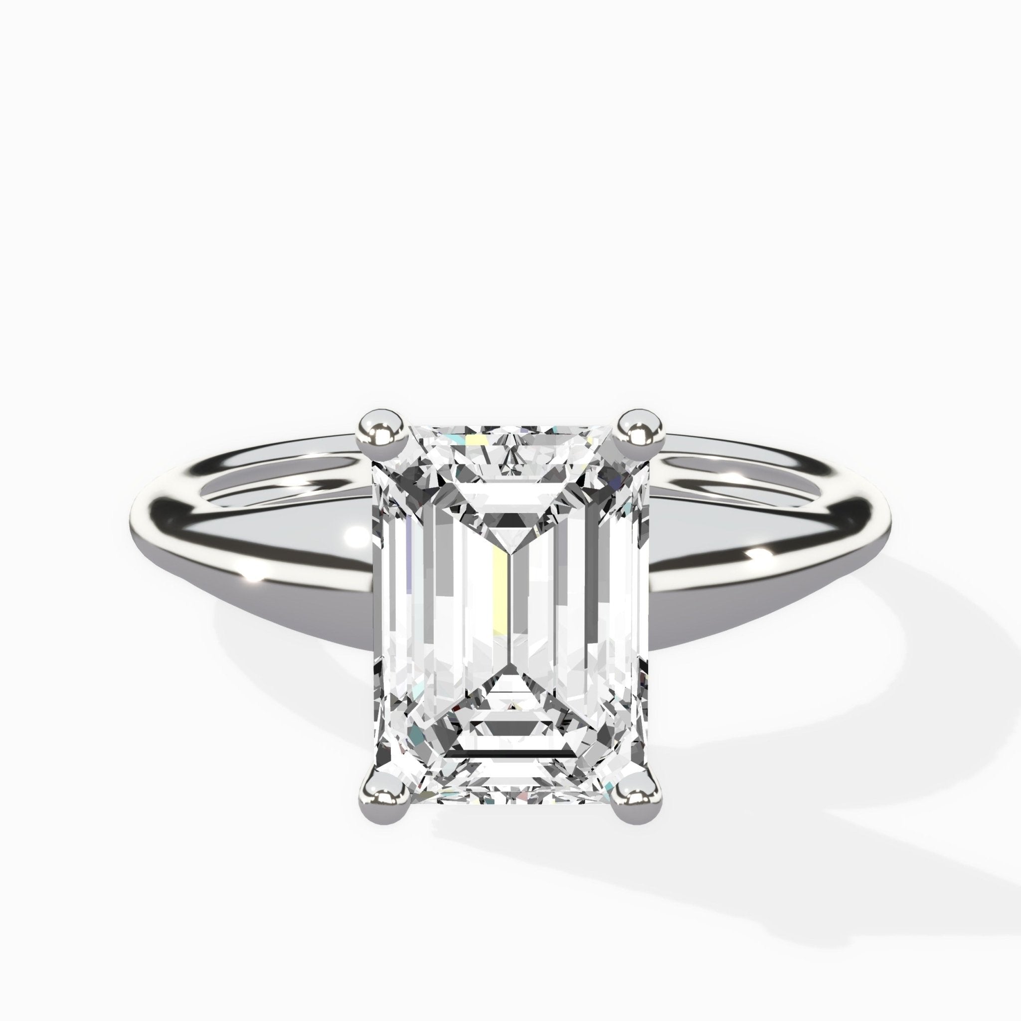 Classic Four Prong Solitaire Ring Engagement Ring - The Better Diamonds