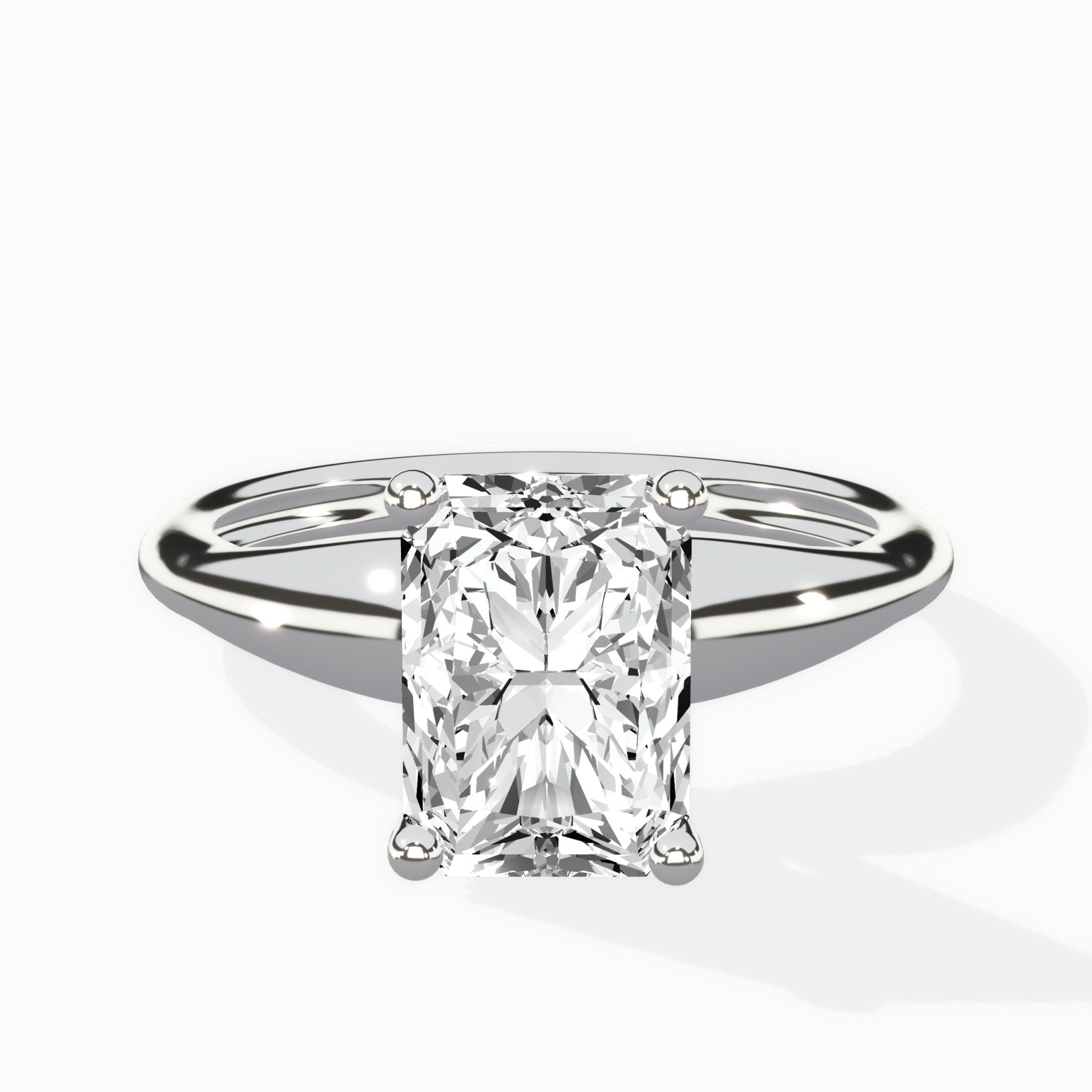 Classic Four Prong Solitaire Ring Engagement Ring - The Better Diamonds