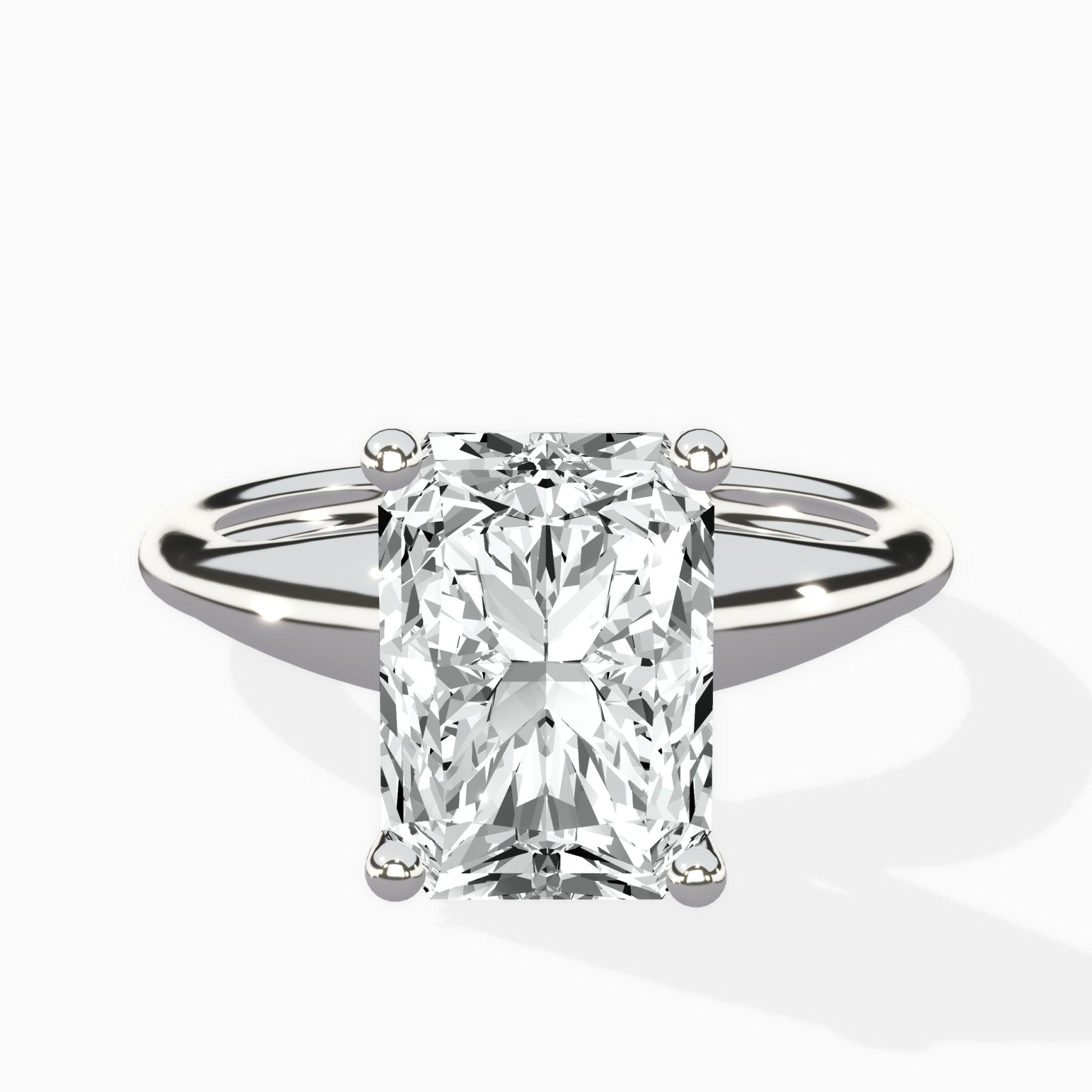 Classic Four Prong Solitaire Ring Engagement Ring - The Better Diamonds