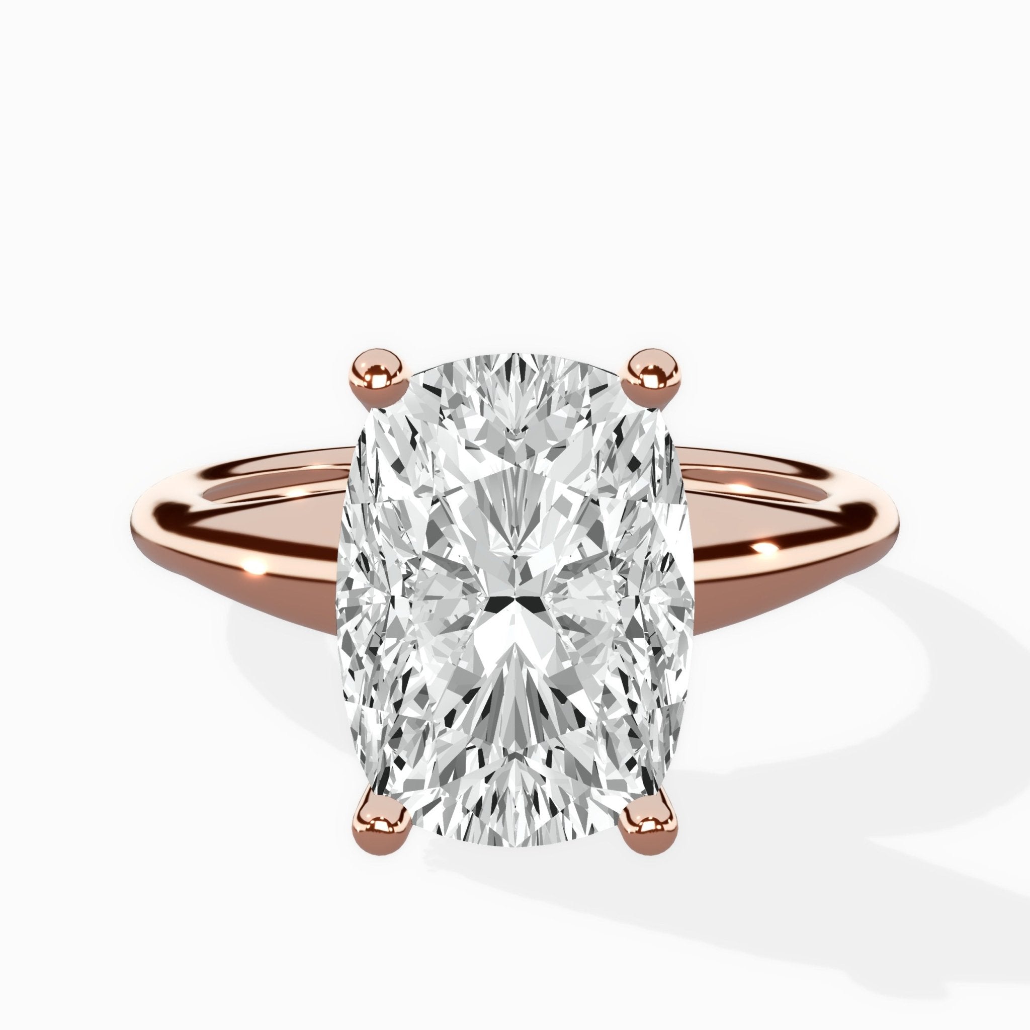 Classic Four Prong Solitaire Ring Engagement Ring - The Better Diamonds