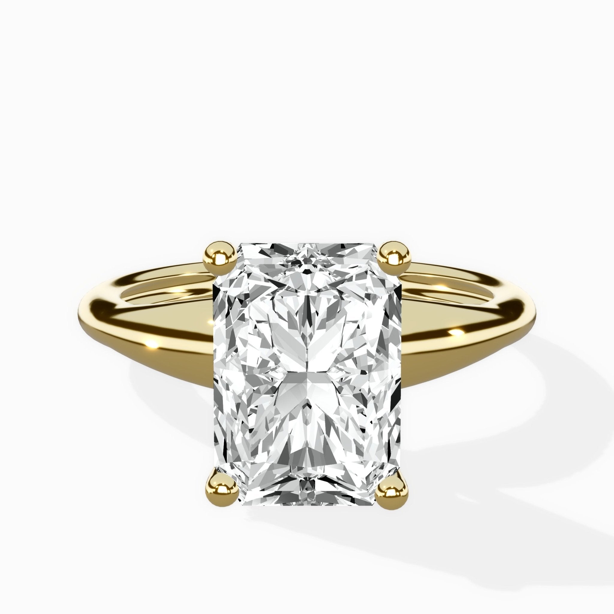 Classic Four Prong Solitaire Ring Engagement Ring - The Better Diamonds
