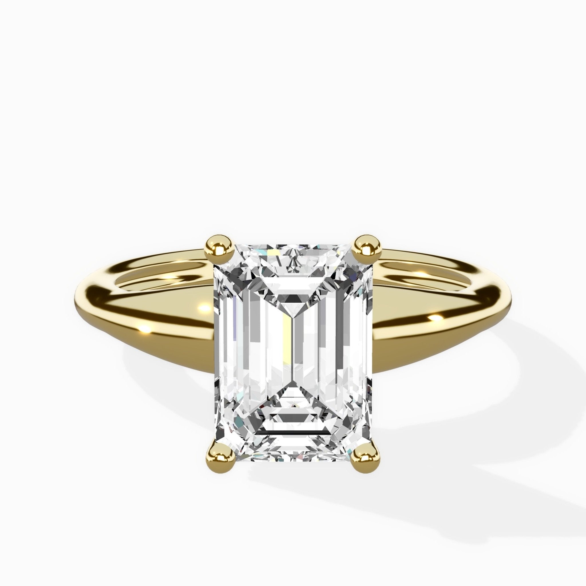 Classic Four Prong Solitaire Ring Engagement Ring - The Better Diamonds