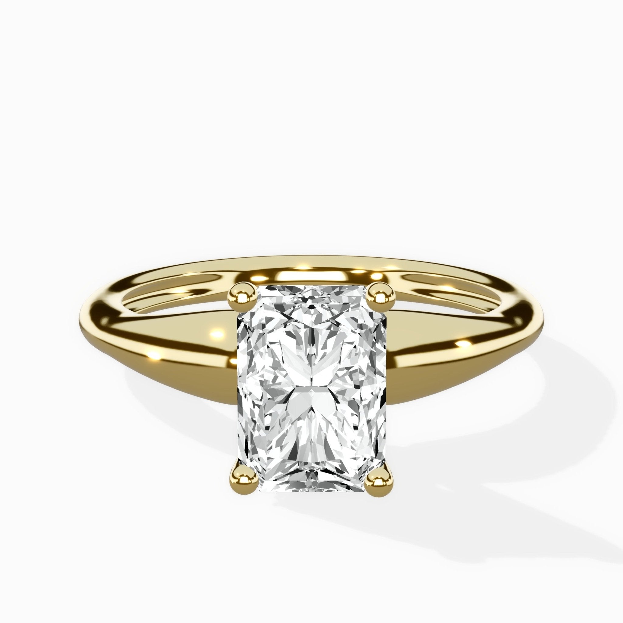 Classic Four Prong Solitaire Ring Engagement Ring - The Better Diamonds