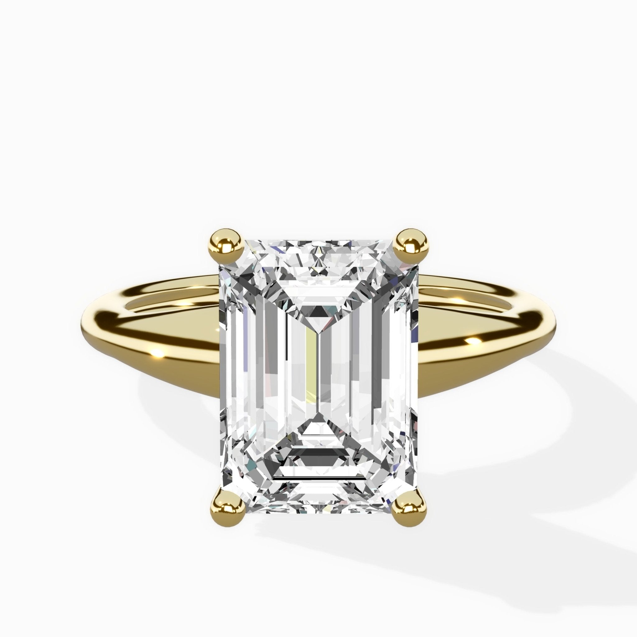 Classic Four Prong Solitaire Ring Engagement Ring - The Better Diamonds