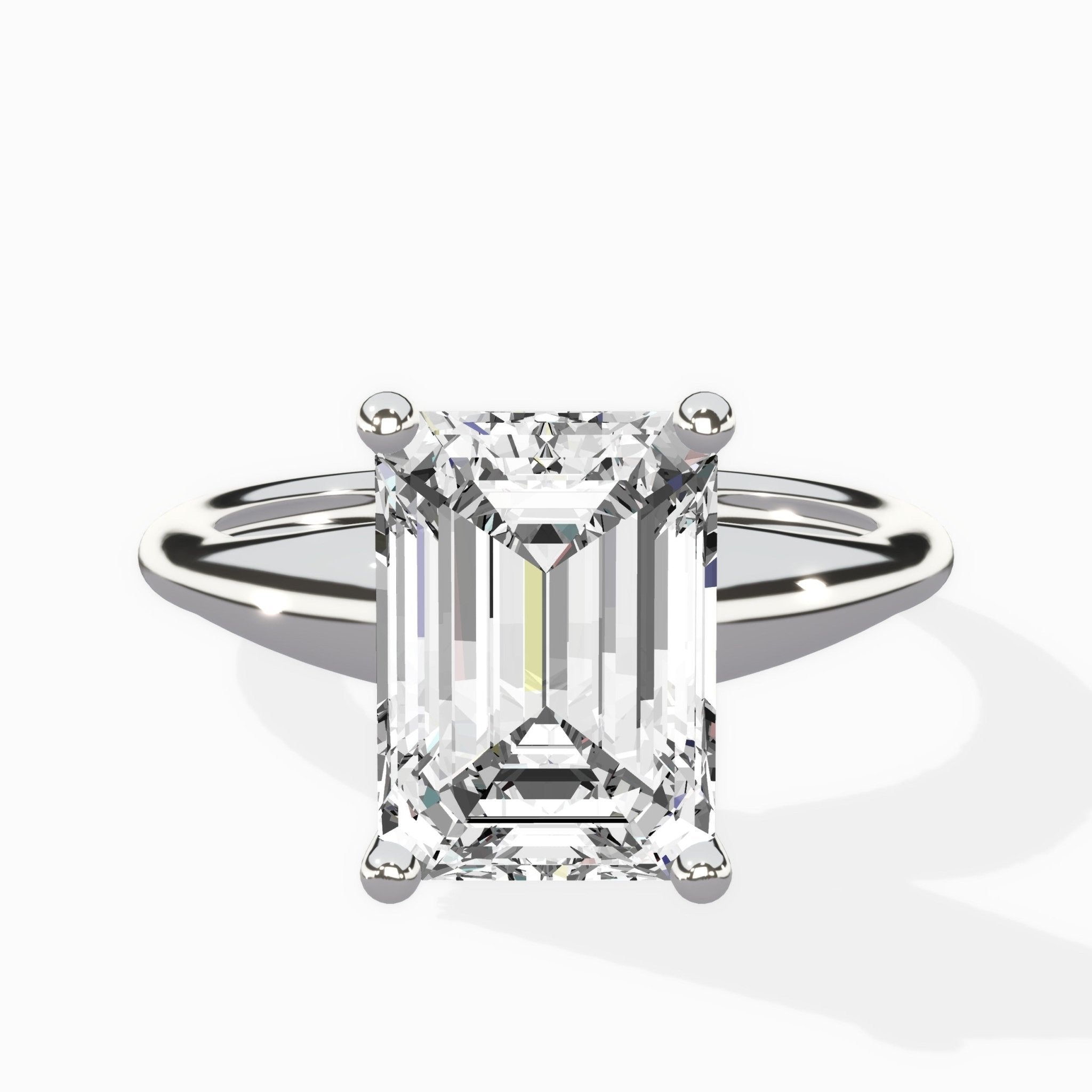 Classic Four Prong Solitaire Ring Engagement Ring - The Better Diamonds
