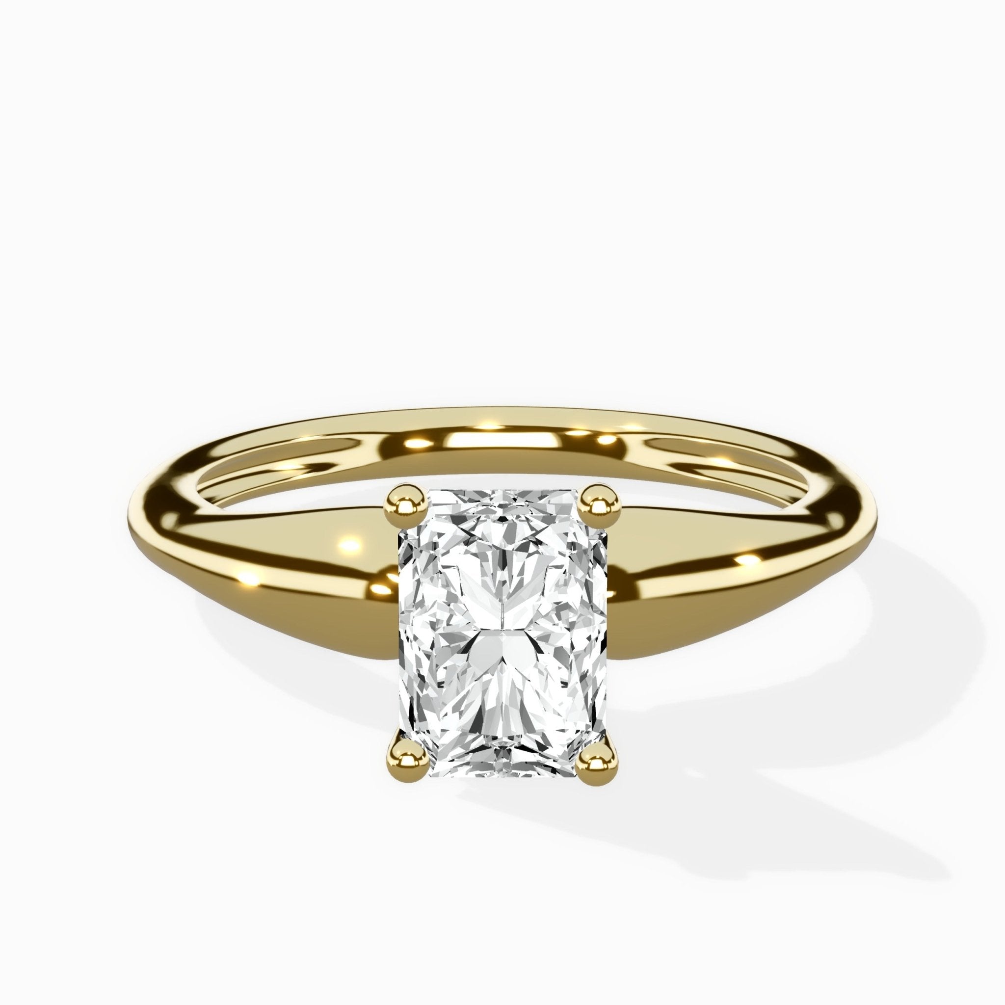 Classic Four Prong Solitaire Ring Engagement Ring - The Better Diamonds
