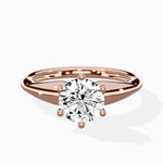 Classic Four Prong Solitaire Ring Engagement Ring - The Better Diamonds