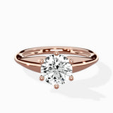 Classic Four Prong Solitaire Ring Engagement Ring - The Better Diamonds