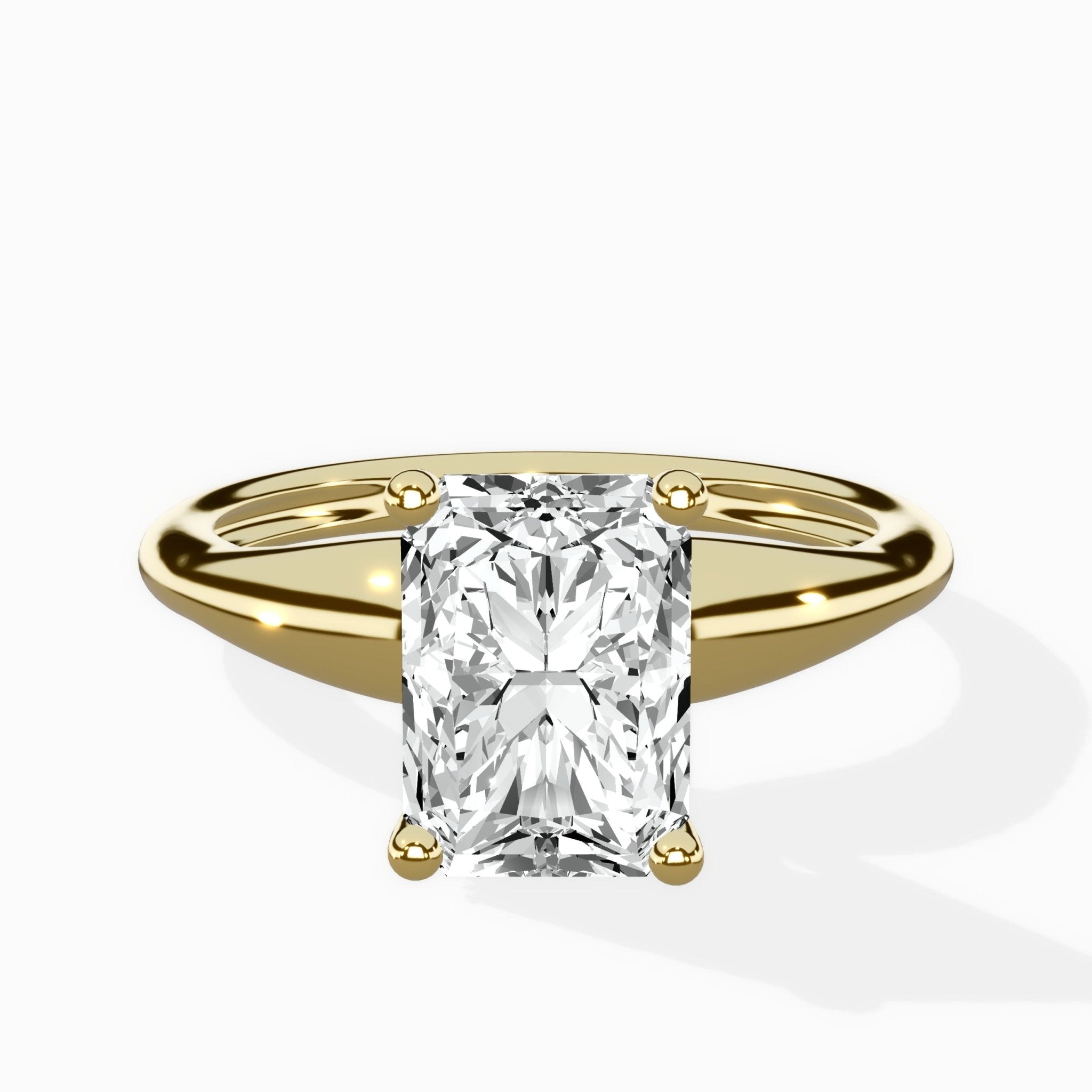 Classic Four Prong Solitaire Ring Engagement Ring - The Better Diamonds