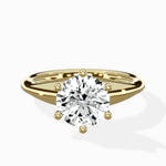 Classic Four Prong Solitaire Ring Engagement Ring - The Better Diamonds
