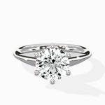 Classic Four Prong Solitaire Ring Engagement Ring - The Better Diamonds